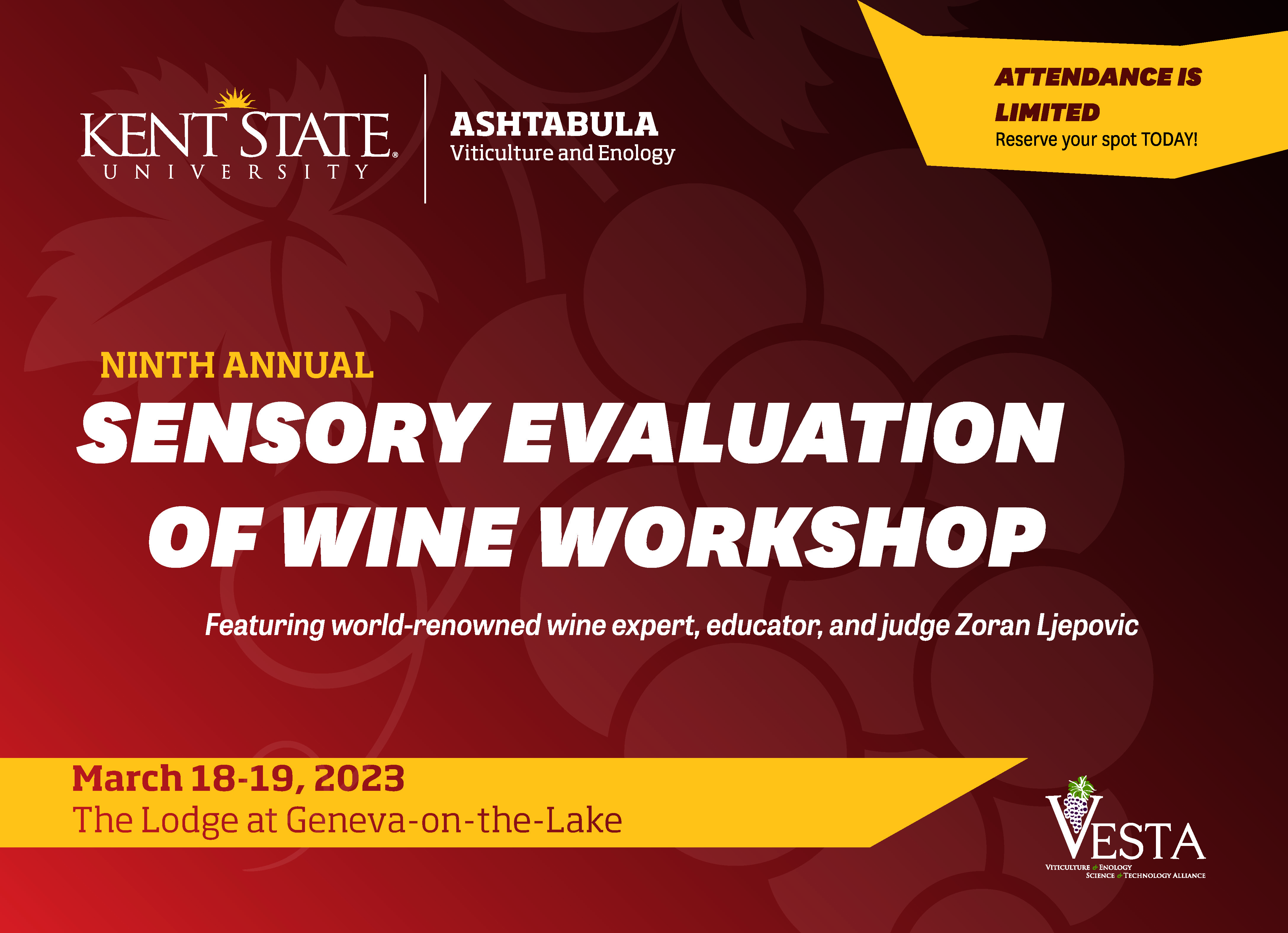 Wine Sensory Workshop for VIN 266 and the Public