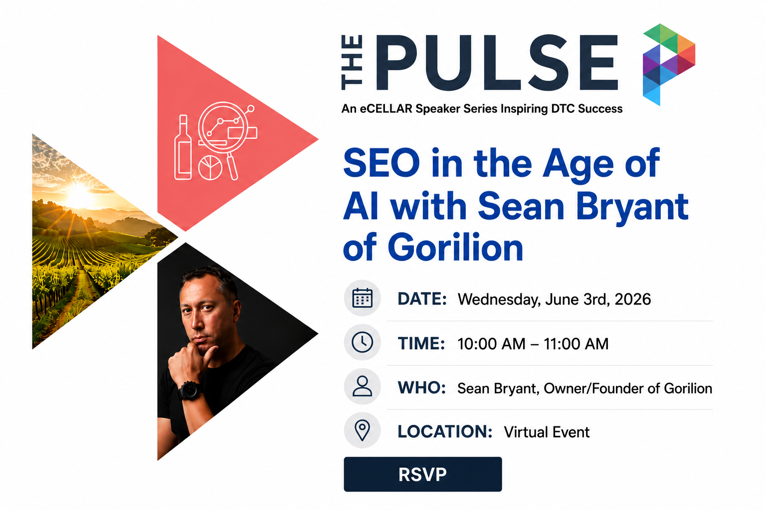 eCELLAR's The Pulse Presents: SEO in the Age of AI with Sean Bryant of Gorilion
