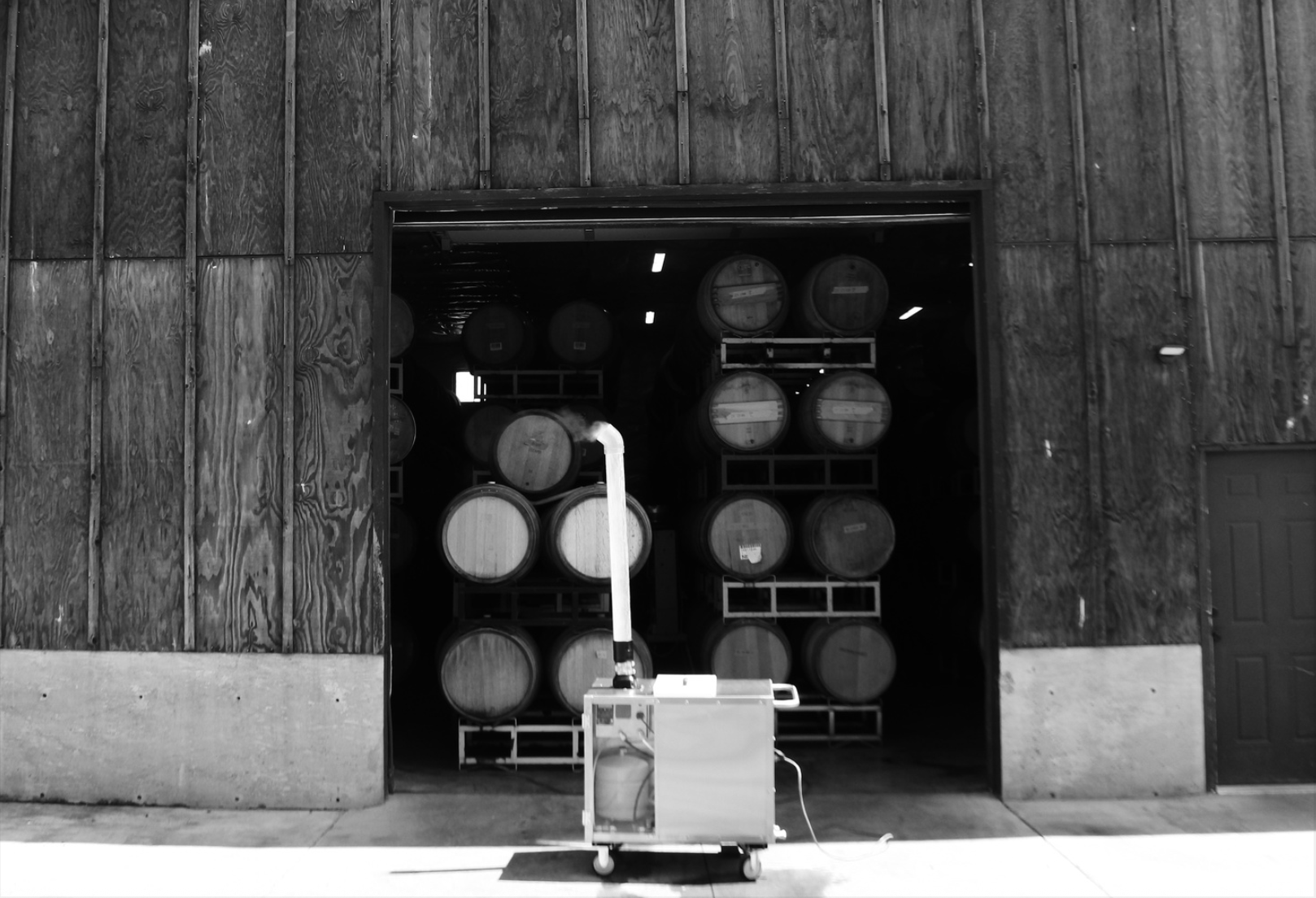 Humidify Your Barrel Room. No Plumbing Required