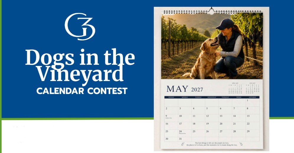 G3 Dogs in the Vineyard Calendar Contest