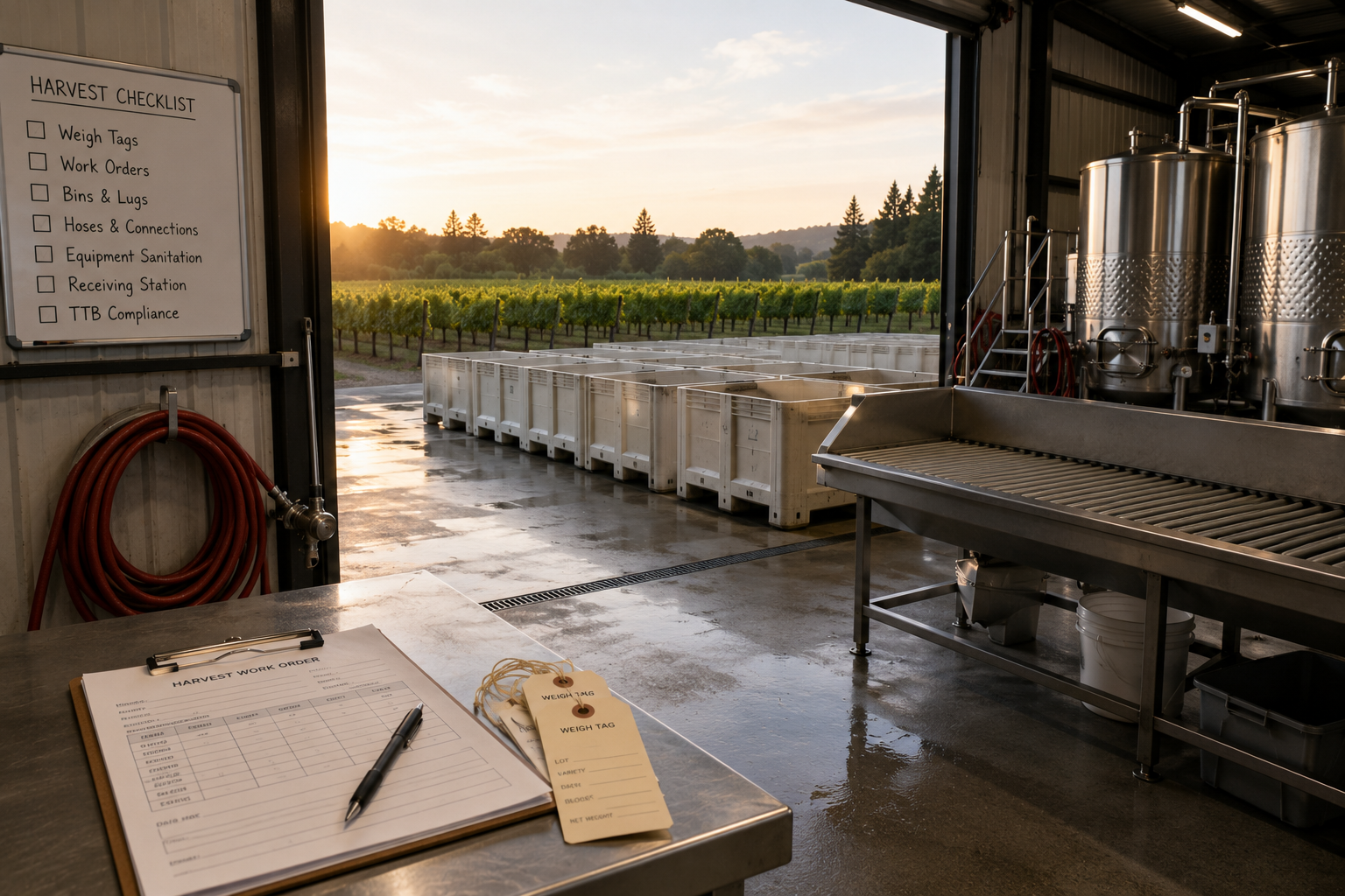 Prepare Your Winery’s Harvest Compliance Before the Grapes Arrive