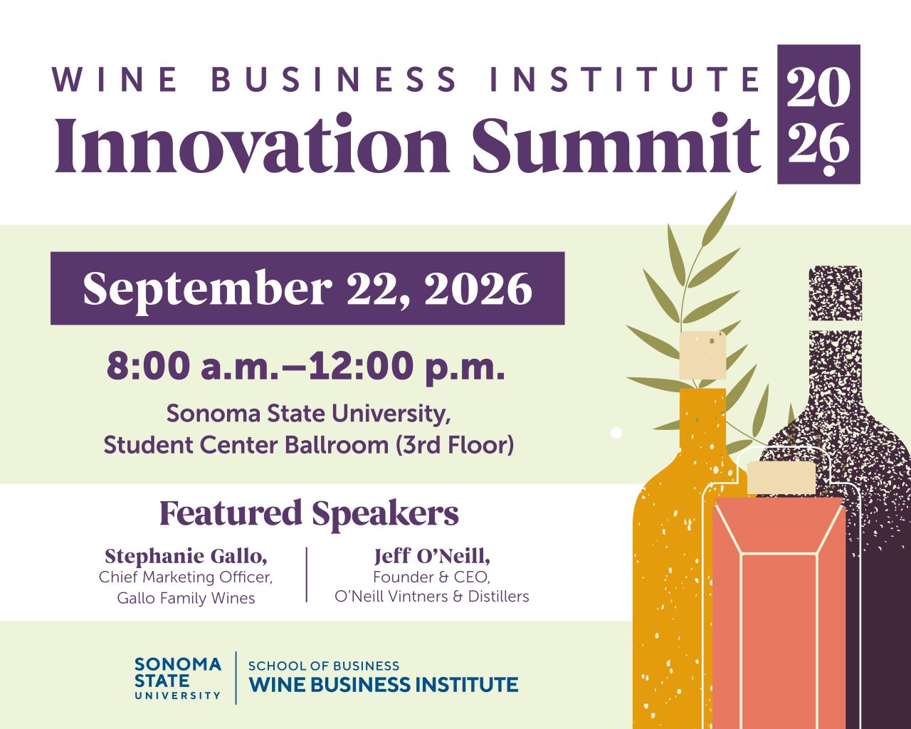 2026 Wine Business Institute Innovation Summit