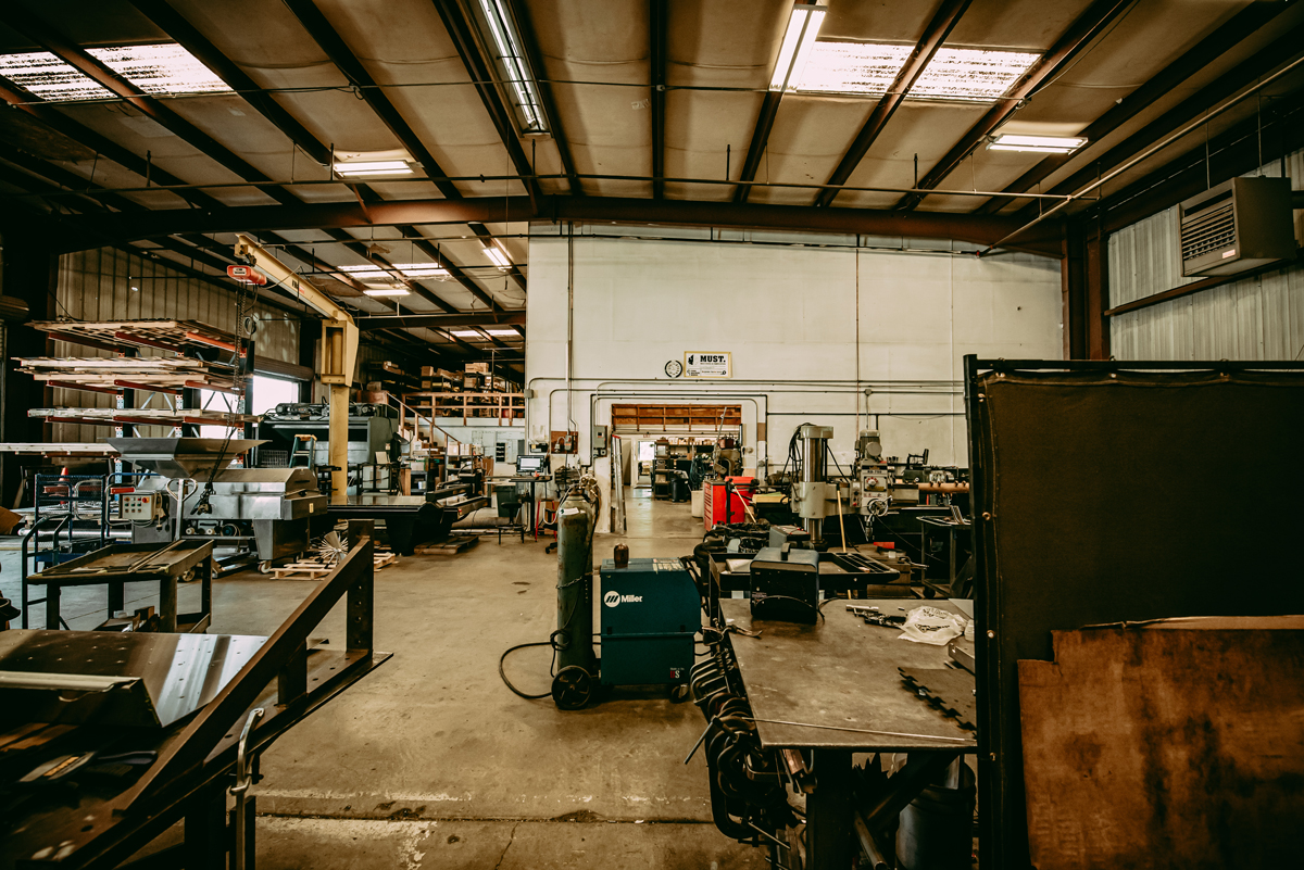 MUST Machining & Fabrication shop floor