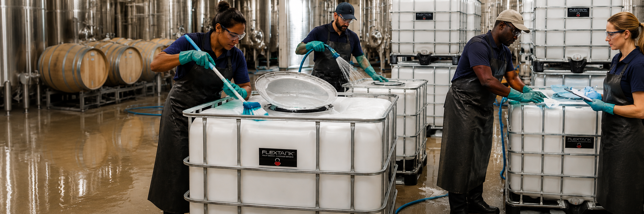 Three Ways Wineries Can Reduce Water Consumption: Begin with Barrel Cleaning