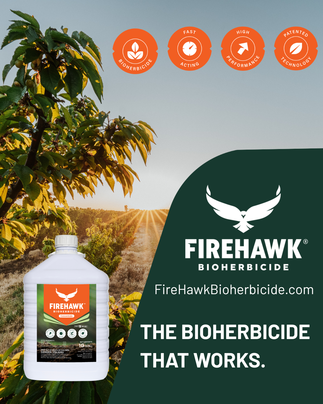 Firehawk Bioherbicide