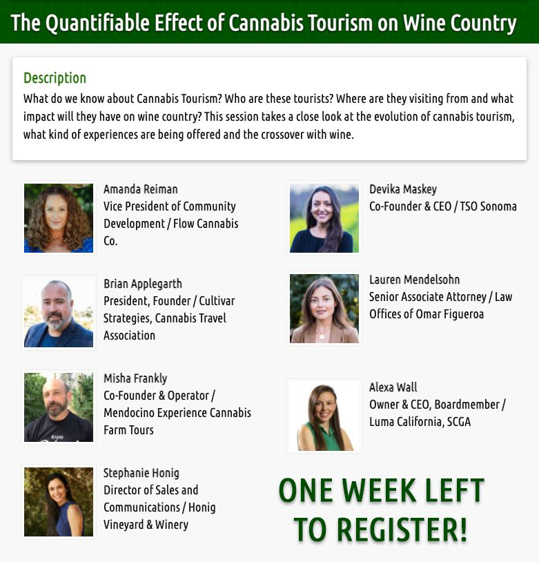 The Quantifiable Effect of Cannabis Tourism on Wine Country