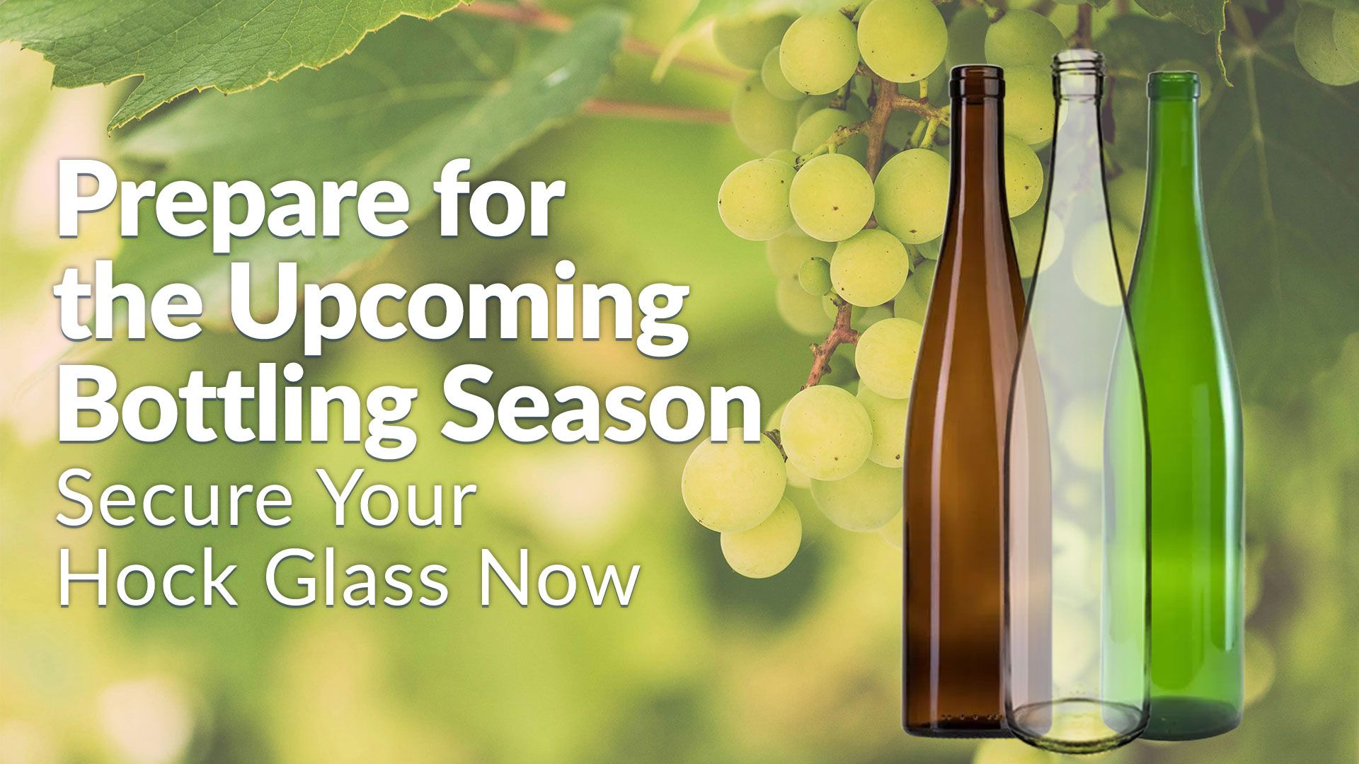 Prepare for the Upcoming Bottling Season