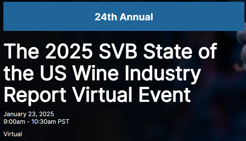 2025 SVB State of the US Wine Industry Report Virtual Event