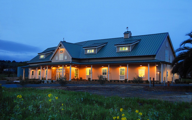 Architectural Design of Merriam Vineyards, Healdsburg, CA