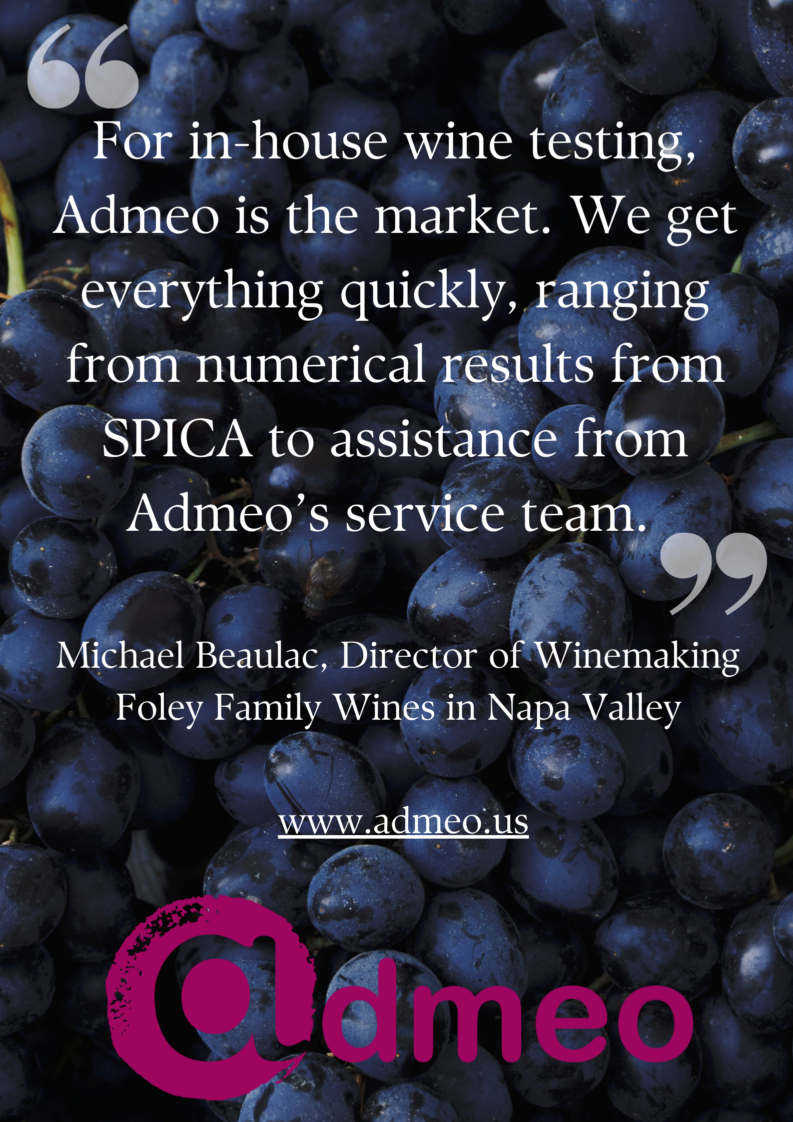 Michael Beaulac Testimonial for Admeo
