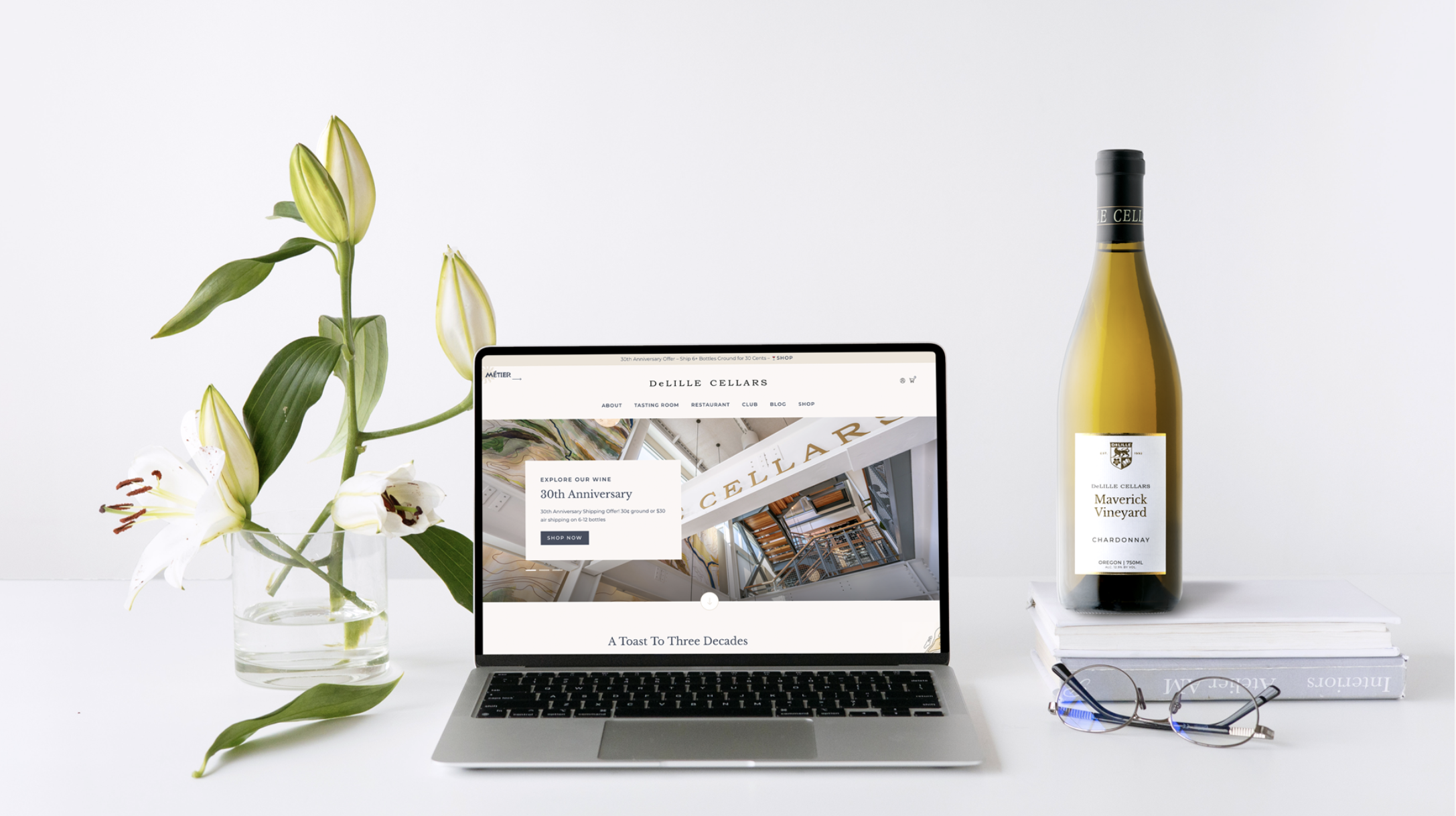 Case Study: DeLille Cellars' Website Design