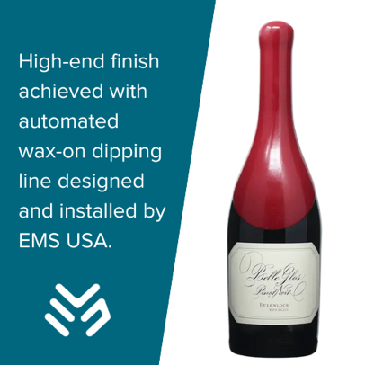 A bottle of wine

Description automatically generated with low confidence