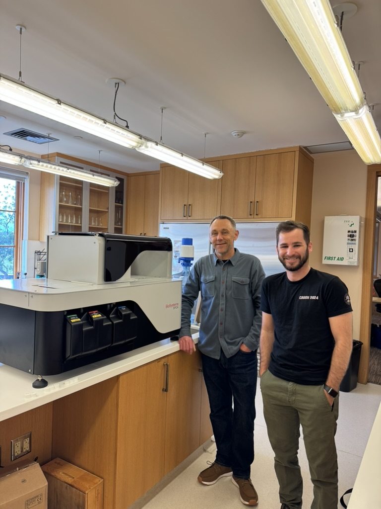 Enzymatic and colorimetric lab automation at Silver Oak
