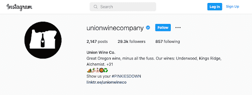 Union Wine Company IG